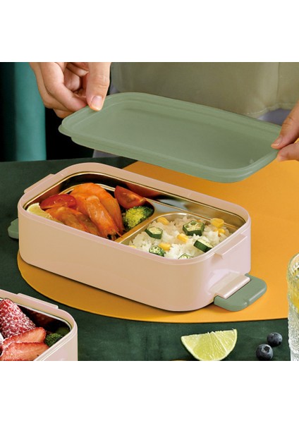 1.4l Çıkarılabilir 304 Paslanmaz Çelik Pembe Iki Katlı Büyük Kapasiteli Yemek Kutusu (Yurt Dışından) modelleri