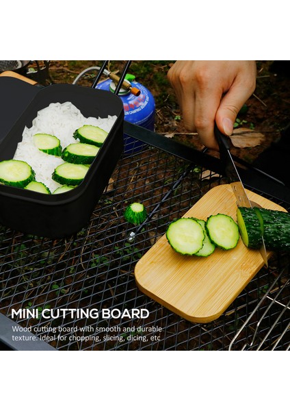 4'lü Pişirme Gereci Kamp Yemek Seti Alkolli Ocak ve Buharda Pişirme Raflı (Yurt Dışından) modelleri