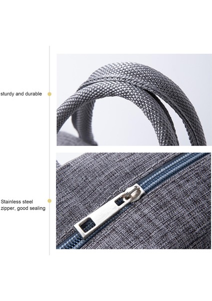 Iş ve Okul Için Isı Yalıtımlı Tekrar Kullanılabilir Yemek Çantası (Yurt Dışından) fiyatları