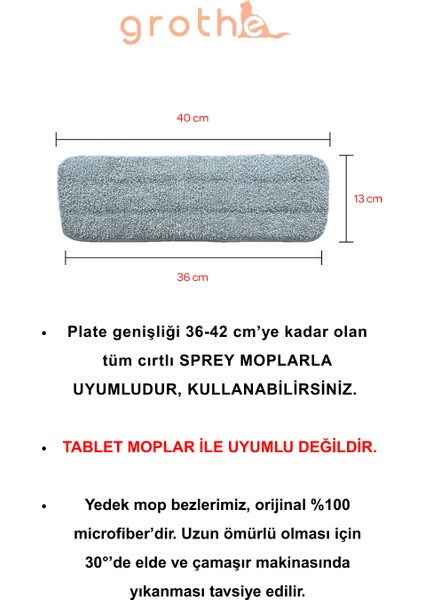 Microfiber Orijinal Yedek Bez 4'lü