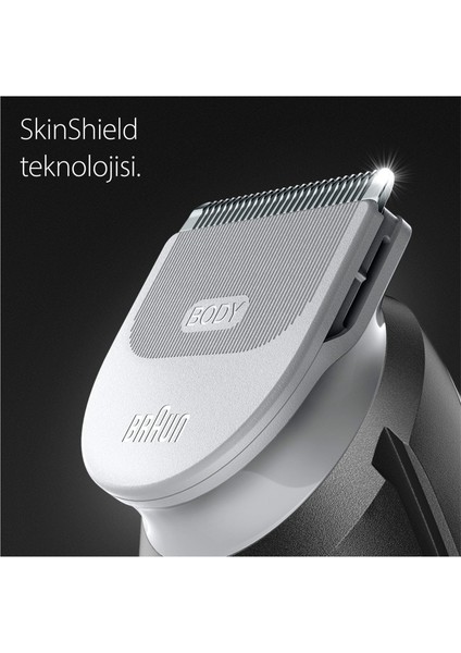 Bodygroomer 5 Bg 5340 Skinshield Teknolojisi, 3 Ek Parçalı Vücut Bakım Seti