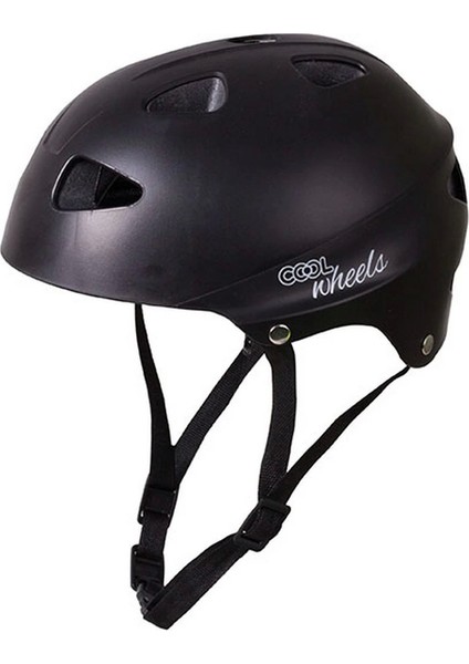 Çocuk Kaykay Bisiklet Scooter Kask Siyah Renk