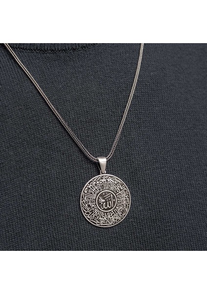 Gümüş Asr Suresi Erkek Kolye fiyatları