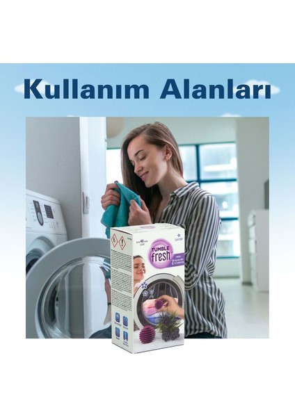 Kurutma Makinesi Lavanta Koku Kapsülü 2'li Paket (Fresh Lavender) -40 Kurutma fırsatları