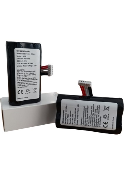 Pax A930 ve Pax A910 Uyumlu Pos Cihazi Bataryası 7.2V 2600MAH Şarj Edilebilir Lityum-Iyon Pos Pili