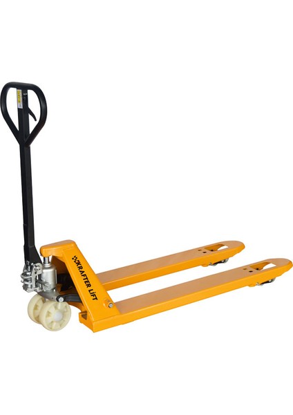 2.5ton 115CM Standart Transpalet Beyaz-Kırmızı Teker