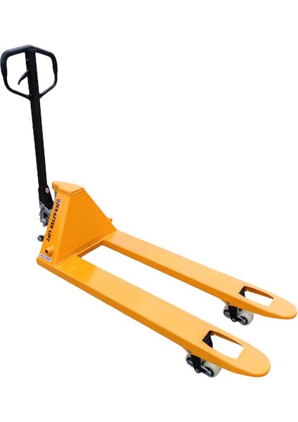 2.5ton 115CM Standart Transpalet Beyaz-Kırmızı Teker