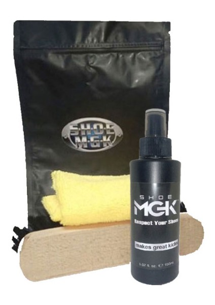 Mgk Shoe 3x 500 Ml Ayakkabı Sprey Formi Temizleme Mgk Shoe Cleaner Ayakkabı Sprey Formi Temizleme 150 Ml + Birlikte Bez Ve Fırça