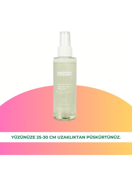 Ferahlatıcı ve Besleyici Yüz Spreyi 150 ml