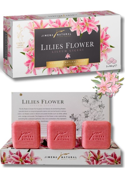 Doğanın Kokuları Bitkisel & Doğal Sabun 3 x 100GR Lüks Kutu - Scentsof Nature Herbal & Natural Soap