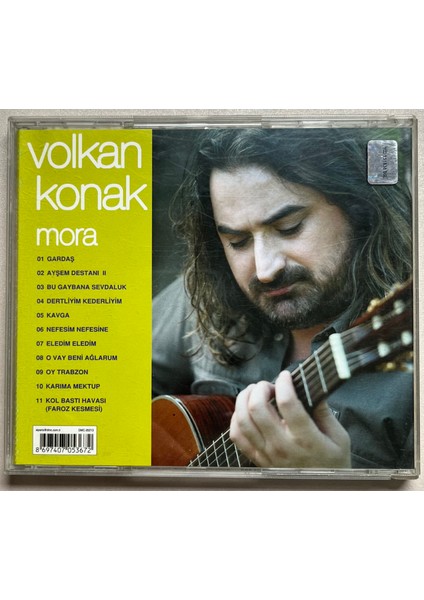 Volkan Konak Mora CD (Orjinal 1998 Dönem Baskı)