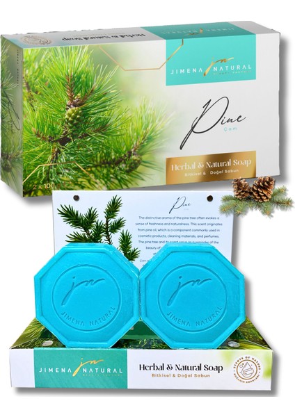 Doğanın Kokuları Bitkisel & Doğal Sabun 2 x 100 gr Lüks Kutu - Scents Of Nature Herbal & Natural Soap