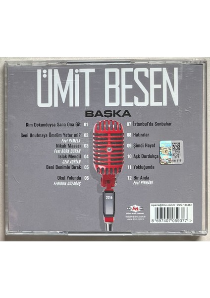 Ümit Besen Başka CD (Orjinal Dönem Baskı)