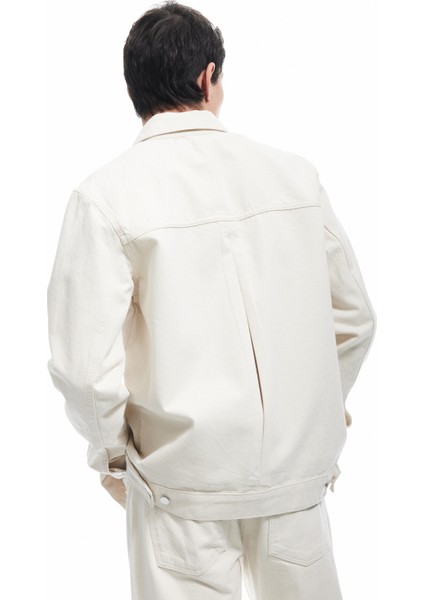 Kapaklı Cep Detaylı Regular Fit Klasik Yaka Uzun Kollu Denim Gömlek Ceket fiyatları