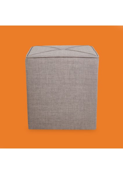 Kare Puf - Gri - 43X40X40 cm fiyatları