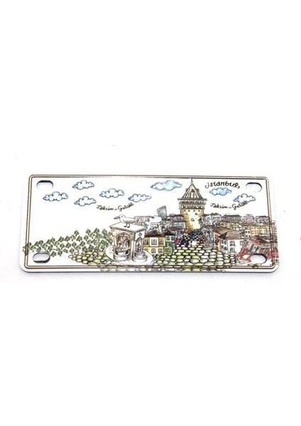 Istanbul Temalı Magnet Model 12