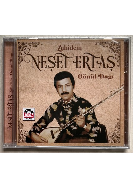 Neşet Ertaş Zahidem Gönül Dağı CD (Jelatininde Sıfır Orjinal Dönem Baskı)