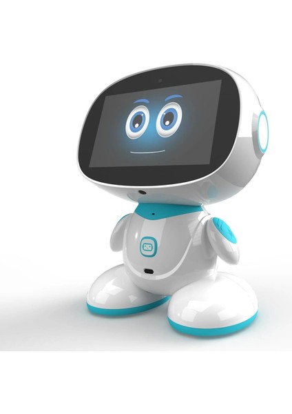 2 Çocuklar Için Yapay Zeka Destekli Akıllı Robot - Stem Öğrenme ve Eğitim Robotu - Mavi