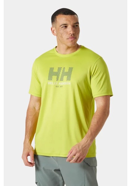 Hh Tech Graphic T-Shirt 2.0 HHA.49574 410 HHA.49574 410004