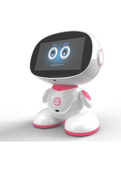 2 Çocuklar Için Yapay Zeka Destekli Akıllı Robot - Stem Öğrenme ve Eğitim Robotu - Pembe