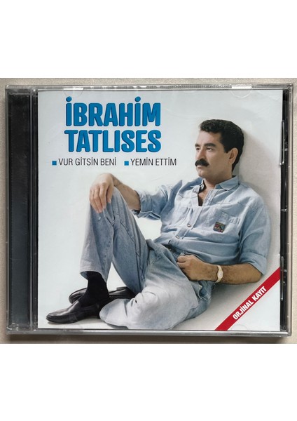 Ibrahim Tatlıses Vur Gitsin Beni - Yemin Ettim CD (Jelatininde Sıfır Orjinal Dönem Baskı)