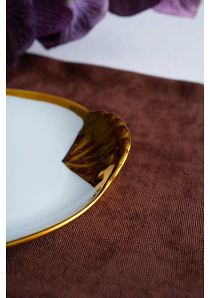 Arven Oval Gold Sunum Tepsisi - 33 cm modelleri