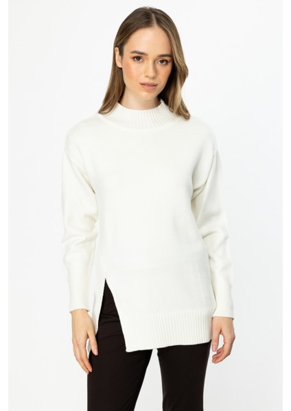 45303 Onteks Balıkçı Yaka Kazak