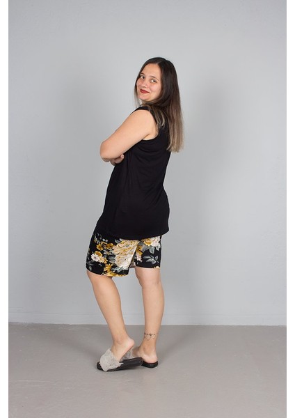 Büyük Beden Kadın Giyim Şortlu Pijama Takım indirimleri