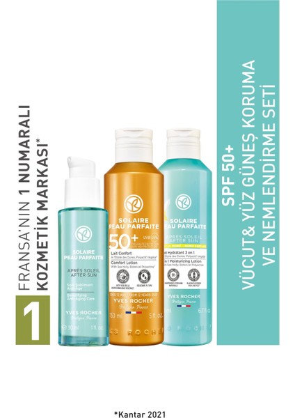 Spf 50+ Vücut & Yüz Güneş Koruma ve Nemlendirme SETI-9916738