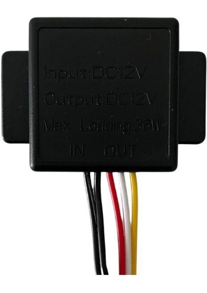 12 Volt 3 Amper Çift Çıkışlı Dokunmatik (Touch) Ayna Arkası Sensör Siyah Ayna Lambası Banyo Aynası Mobilya Sensörü