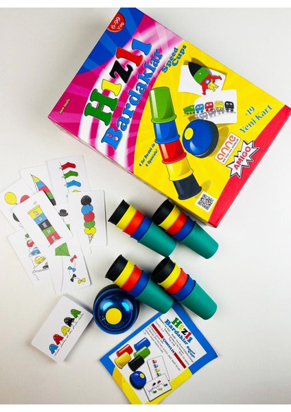Hızlı Bardaklar (4 Set) (Speed Cups)