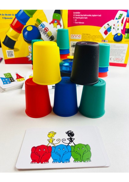 Hızlı Bardaklar (4 Set) (Speed Cups)