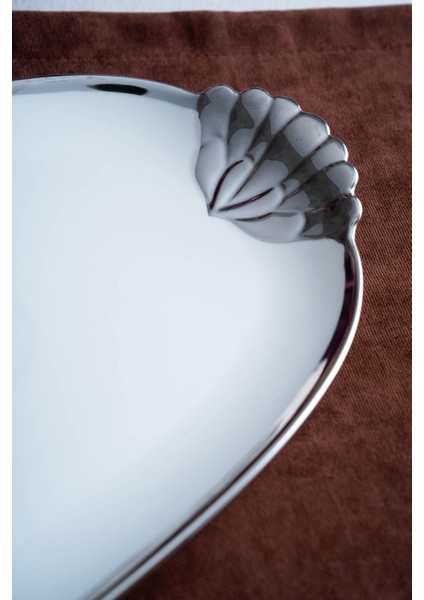 Arven Oval Silver Sunum Tepsisi - 41 cm indirimleri