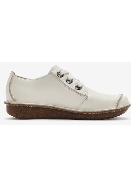 Kadın Krem Günlük Ayakkabı