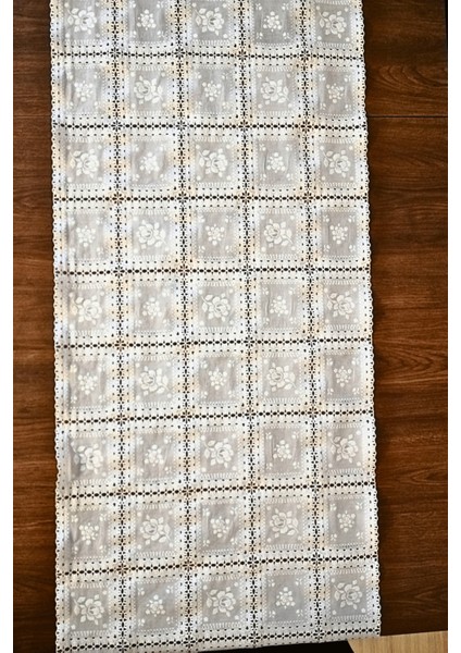 Pvc Dantel Raf -Dolap -Çekmece -Masa - Sehpa -Örtüsü - 50 cm x 3 Metre-Desen3