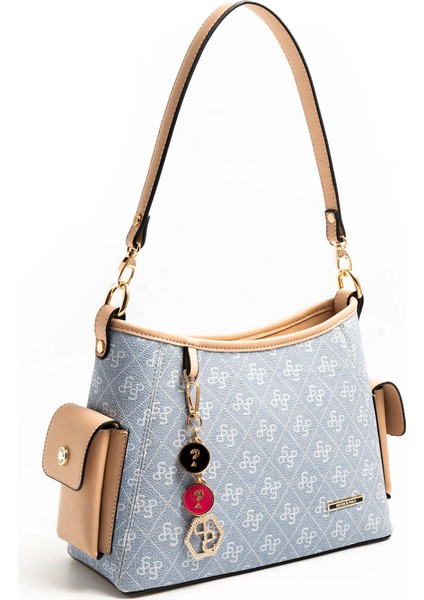 Kadın Çapraz Çanta 1183-46604 Sılver Polo Çapraz Bayan Çantası M178 Mavi-Mat Ten fiyatları