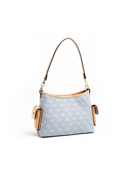 Kadın Çapraz Çanta 1183-46604 Sılver Polo Çapraz Bayan Çantası M178 Mavi-Mat Ten fırsatları