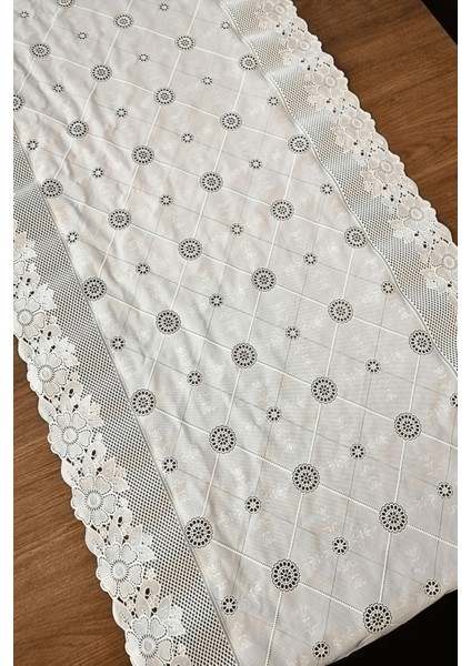 Pvc Dantel Raf -Dolap -Çekmece -Masa - Sehpa -Örtüsü - 50 cm x 3 Metre-Desen2