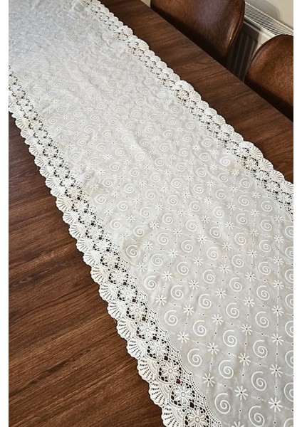 Pvc Dantel Raf -Dolap -Çekmece -Masa - Sehpa -Örtüsü - 50 cm x 3 Metre-Desen1