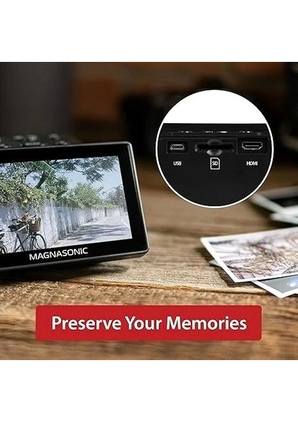 25MP Film Tarayıcısı, Büyük Ekran 5 Inc fırsatları
