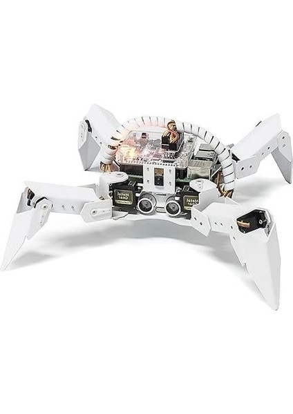 Picrawler Aı Robot Kiti Raspberry Pi Için Kamera Modüllü