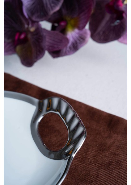 Arven Oval Silver Sunum Tepsisi - 41 cm modelleri