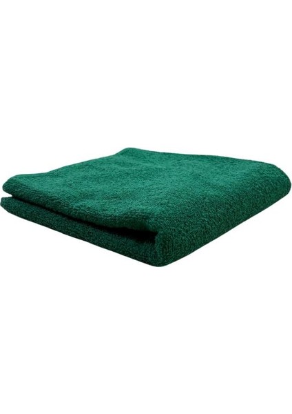 Kuaförler Için Yüksek Emici Premium Baş Havlusu 90X50 cm Koyu Yeşil
