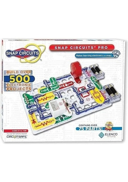 Pro SC-500 8+ Çocuklar Için Stem Elektronik Eğitici Oyuncak Seti