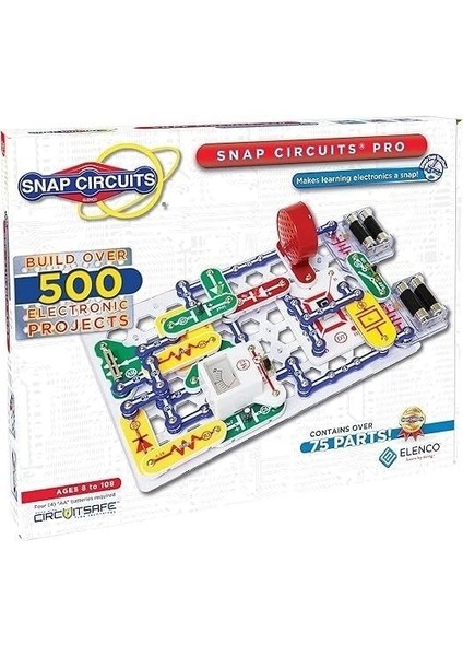 Pro SC-500 8+ Çocuklar Için Stem Elektronik Eğitici Oyuncak Seti