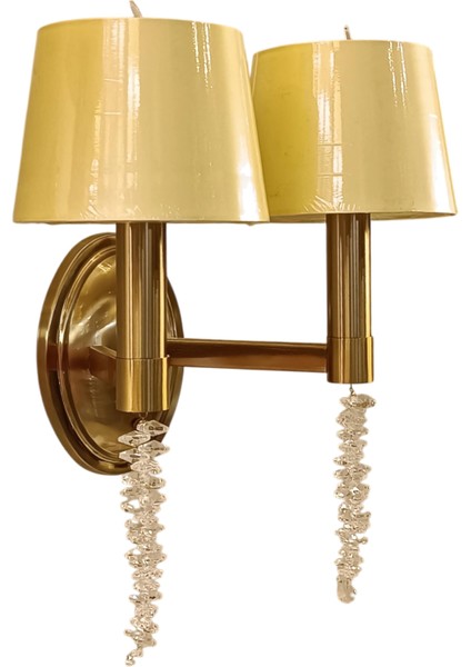 Vela Eskitme Gold Şapkalı Aplik