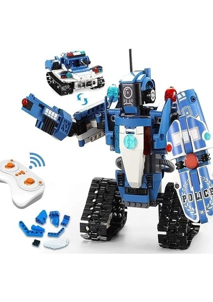 Uzaktan Kumandalı Pilli Robot Yapım Seti