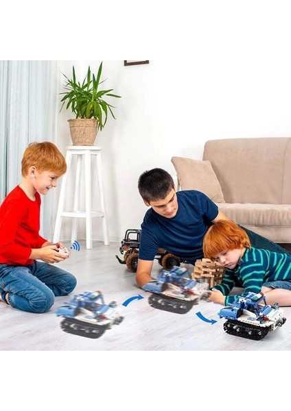 Uzaktan Kumandalı Pilli Robot Yapım Seti