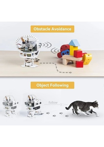 Pisloth Aı Programlanabilir Robot Kiti Raspberry Pi