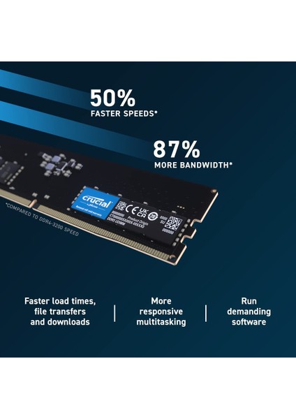 CB16GU4800E 16GB Ddr5 4800 Udımm Masaüstü Pc Ram Bellek fırsatları